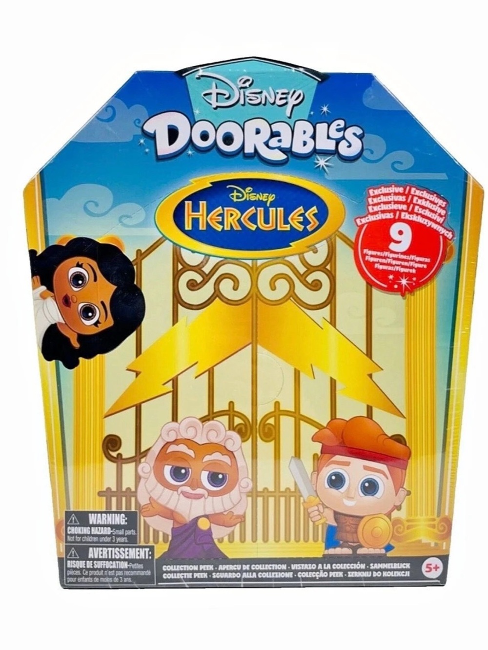 Disney Doorables Hercules Collection Peek 9-Figure Set